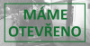 Máme otevřeno! Máme otevřeno!